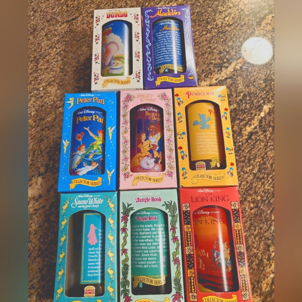 Burger King Disney Cups
